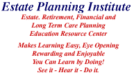 Estate Planning Institute